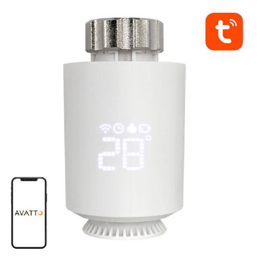 Smart thermostatic radiator valve Avatto TRV06 Zigbee 3.0 TUYA