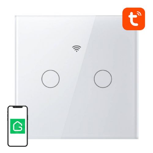 Smart Touch WiFi stikalo za luči Gosund SLS2 (izbirno N, dvojno)