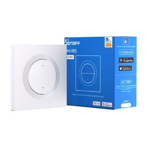 Pametno stensko stikalo za rolete SONOFF MINI-RBS-E Matter
