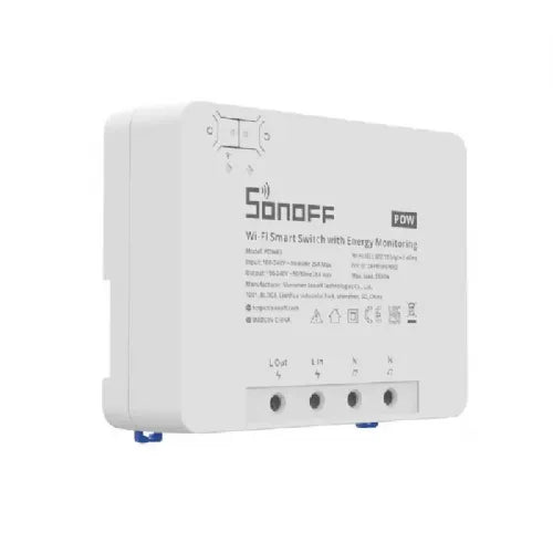 Pametno Wi-Fi stikalo z nadzorom energije Sonoff POWR3 (25A/5500W)