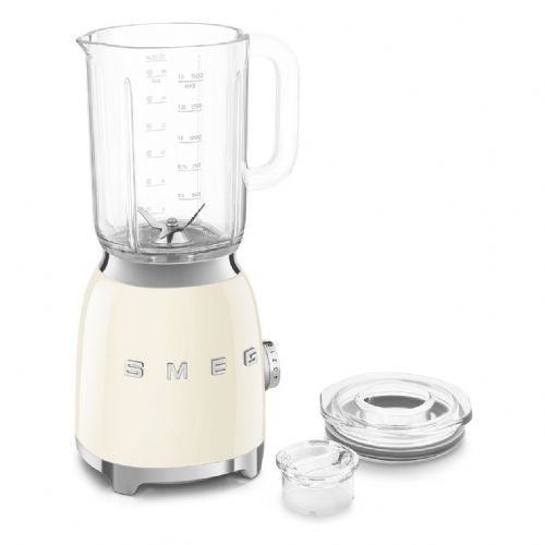 Blender Smeg BLF03CREU 1,5 l, 800 W, funkcija drobljenja ledu, pulzni način, krem barva