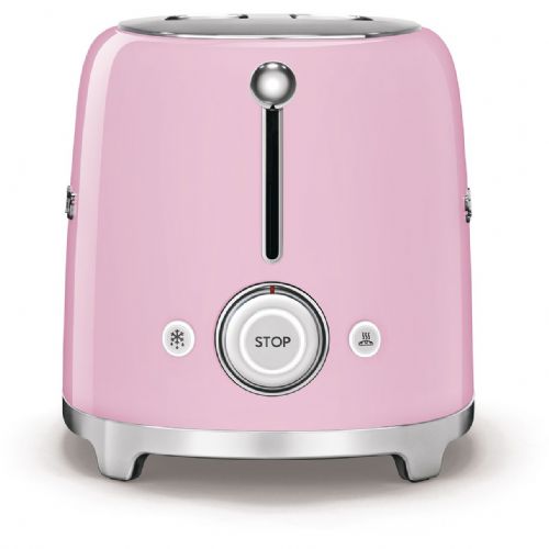 Toaster  SMEG 50's Style , za 4 rezine, roza