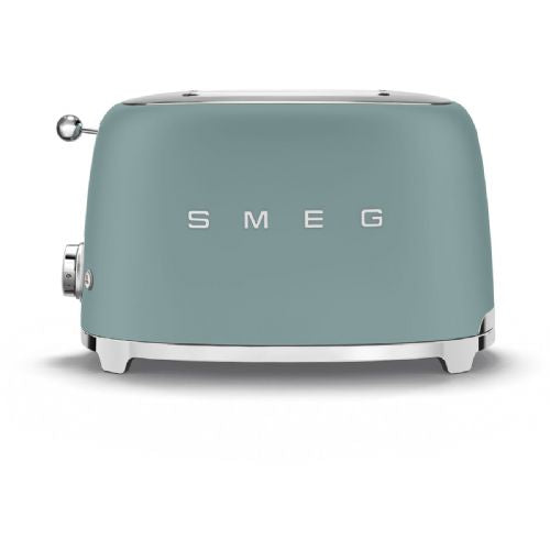 Opekač kruha SMEG TSF01EGMEU za 2 rezini, smaragdno zelen, mat