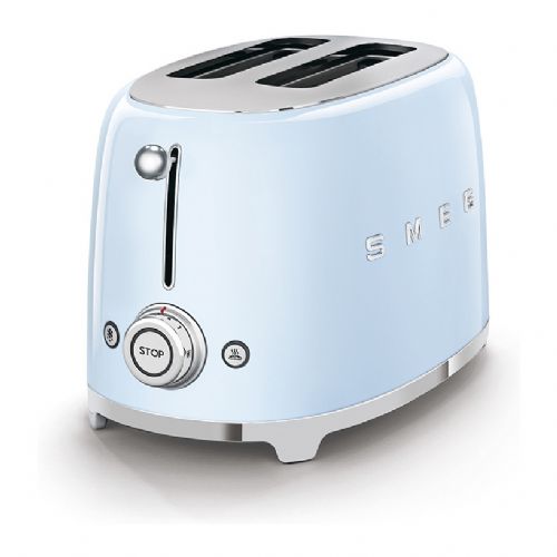 Opekač kruha SMEG TSF01PBEU za 2 rezini, pastelno moder