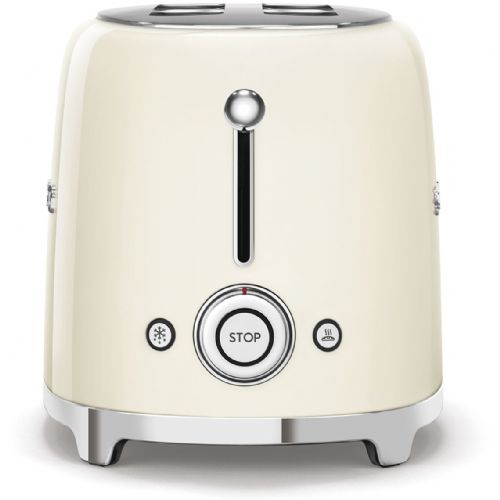 Opekač kruha SMEG TSF02CREU  za 4 rezine, bela
