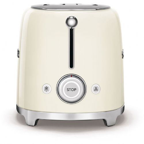 Opekač kruha SMEG TSF02CREU  za 4 rezine, bela