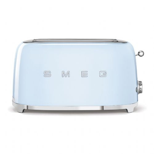 Opekač kruha SMEG TSF02PBEU za 4 rezine pastelno modre barve