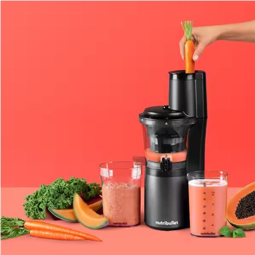Sokovnik Nutribullet Slow Juicer NBJ500 (sivo/črn, 150 W)