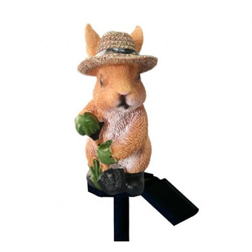 Solar garden lamp rabbit 43cm 2W 2