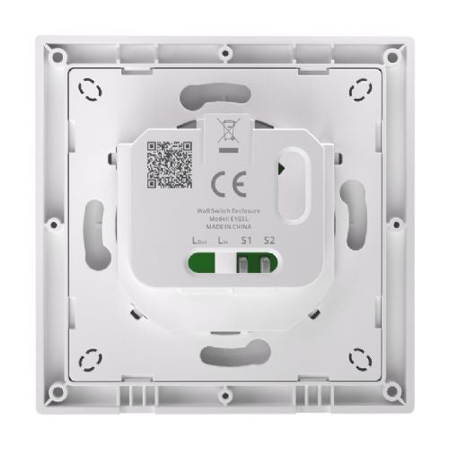 Ohišje stenskega stikala SONOFF E1GSL (brez N)