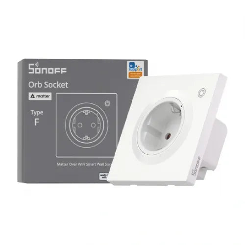 Sonoff WS01TPF-E Smart WiFi Wall Socket (Type F)
