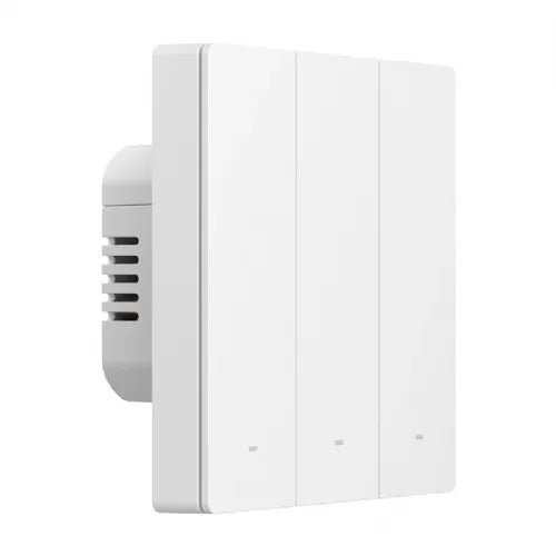 Sonoff ZBM5-3C-86W Smart Wall Switch, 3-Channel, Touch, Zigbee 3.0, Compatible with Alexa/Google Home, White