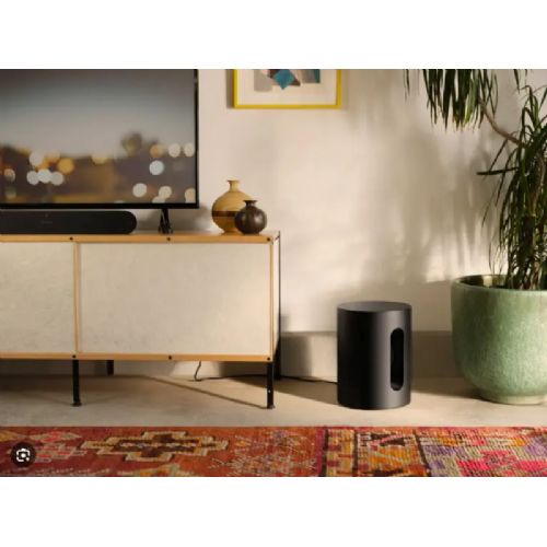 Zvočnik Sonos Sub mini, Wi-fi, nizkotonec, črna