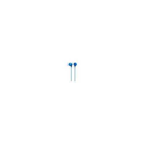SONY MDR-EX15AP EX Series earphones with mic in-ear wired 3.5 mm jack blue