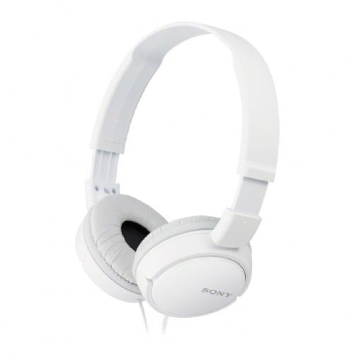 Slušalke Sony MDR-ZX110W beli