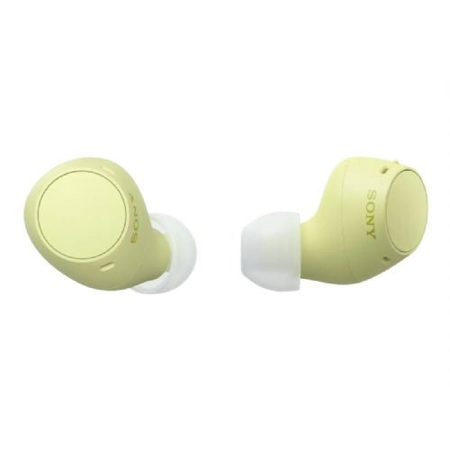 SONY WFC-510 true wireless headphones Yellow