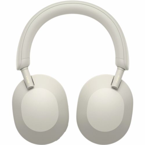 Slušalke Sony WH-1000XM5S Bluetooth z odpravljanjem šumov in mikrofonom, srebrne barve