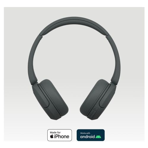 Slušalke Sony WH-CH520 Bluetooth, črne, do 50 ur delovanja, mikrofon, hitro polnjenje