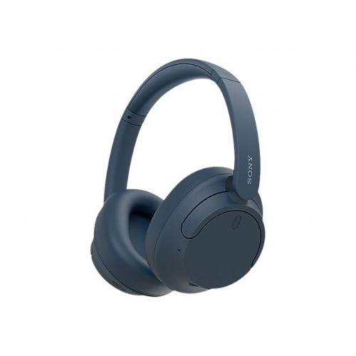SONY WH-CH720N Headphones with mic full size Bluetooth wireless wired active noise cancelling 3.5 mm jack blue