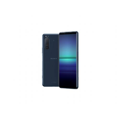 Sony Xperia 5 smartphone black, compact design, CinemaWide 21:9 display, eye autofocus