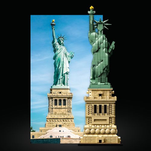 Kocke LEGO Architecture: Kip svobode (21042)