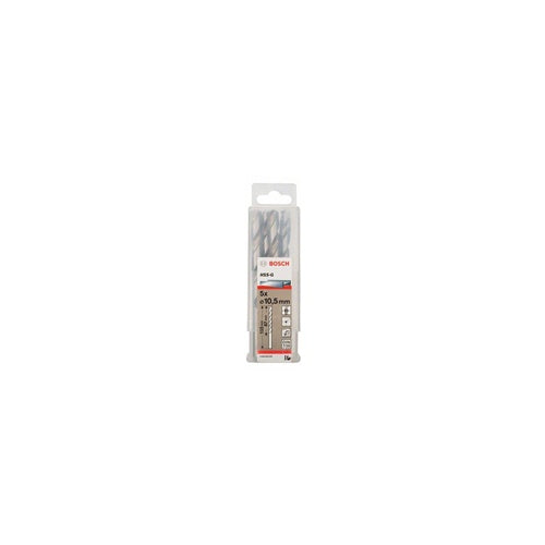 Bosch PRO Metal HSS-G twist drill bits, Ø 10.5 mm (5 pieces, working length 87 mm)
