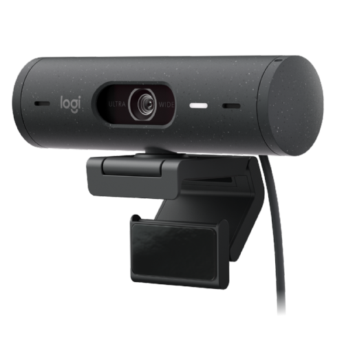 Spletna kamera Logitech BRIO 505 Business, USB-C, Grafit