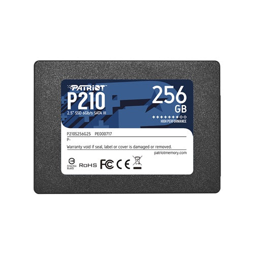 Vgradni SSD disk Patriot P210 2 TB, SATA 6 Gb/s, 2,5"
