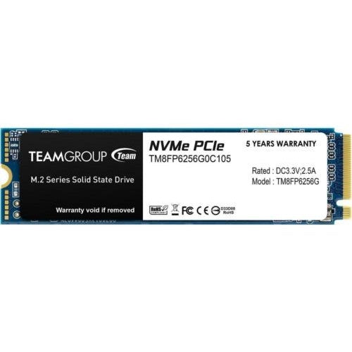 Vgradni SSD disk Team Group MP33 256 GB PCIe 3.0 x4, NVMe 1.3, M.2 2280