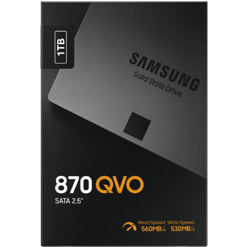 SSD disk Samsung 870 QVO retail, 2,5", 1 TB