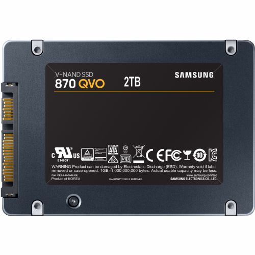 SSD disk Samsung 870 QVO retail, 2,5", 2 TB