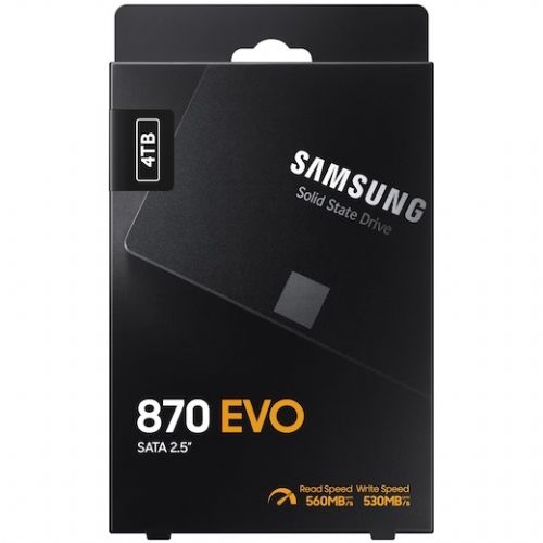 SSD disk Samsung 870 EVO retail, 2,5", 4 TB