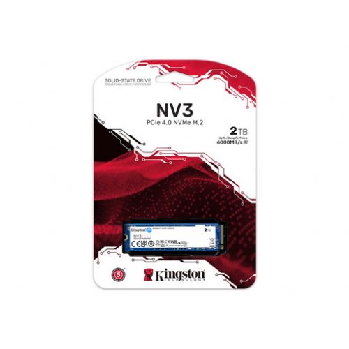 SSD 2TB M.2 80mm PCI-e 4.0 x4 NVMe, Kingston NV3 (SNV3S/2000G)