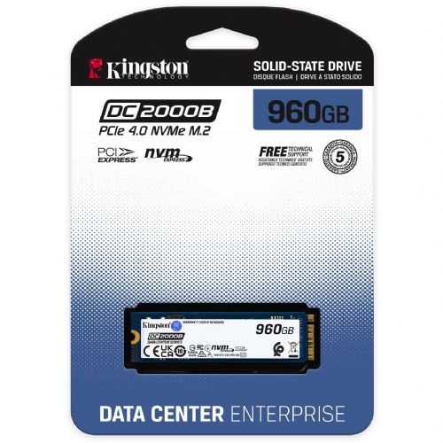 SSD Kingston DC2000B 960 GB (PCIe 4.0 x4, NVMe, M.2 2280)