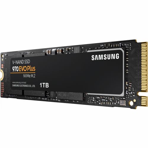 SSD disk Samsung 970 EVO plus NVMe PCIe 3.0 x 4 1.3 Phoenix Controller retail, M.2, 1 TB