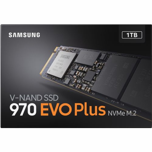 SSD disk Samsung 970 EVO plus NVMe PCIe 3.0 x 4 1.3 Phoenix Controller retail, M.2, 1 TB