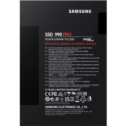 M.2 2TB Samsung 990 PRO NVMe PCIe 4.0 x 4 retail
