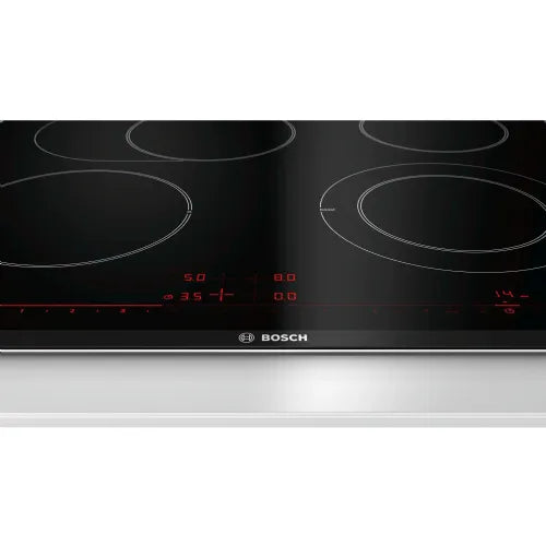 Steklokeramična kuhalna plošča Bosch PKN675DP1D, Serija 8, črna