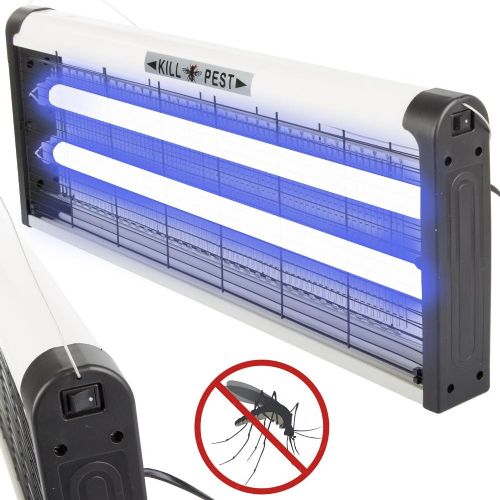 Wall-mounted UV lamp for mosquitoes, moths, flies and insects 40W