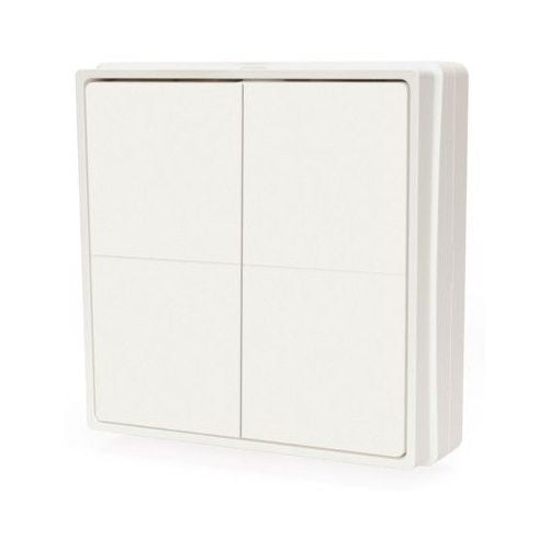Stensko stikalo Shelly BLU 4 (belo)