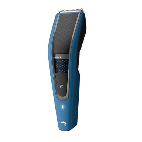 Philips HC5612/15 cordless/corded hair clipper, 28 settings, up to 80 min of operation, wet use, blue