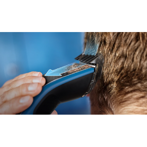 Philips HC5612/15 cordless/corded hair clipper, 28 settings, up to 80 min of operation, wet use, blue