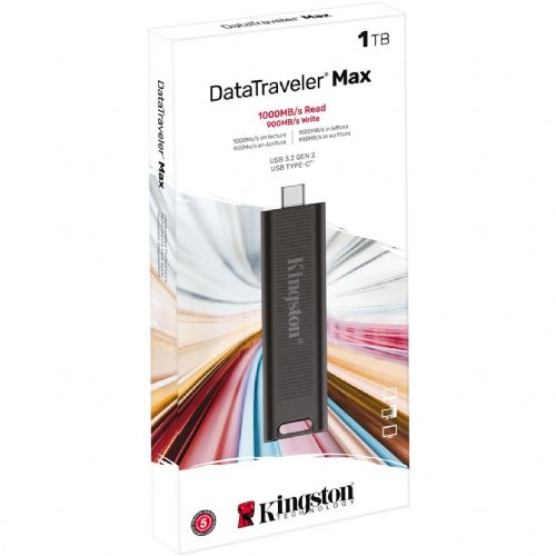 STICK 1TB USB-C 3.2 Kingston DataTraveler Max Black