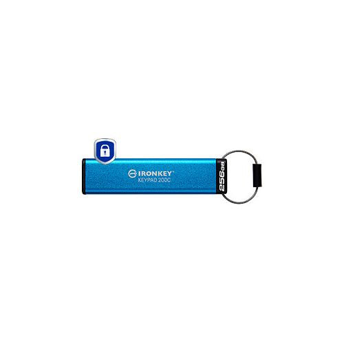 USB-ključ 256GB Kingston IronKey Keypad 200C AES-256 USB-C maloprodaja