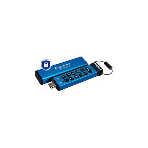 USB-ključ 512GB Kingston IronKey Keypad 200C AES-256 USB-C maloprodaja