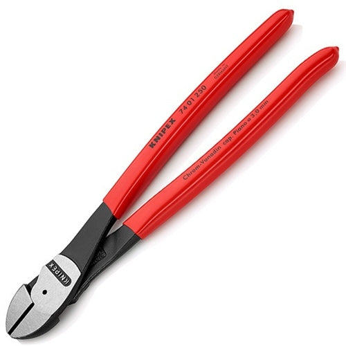 Knipex 74 01 250 side-cutting pliers (red)