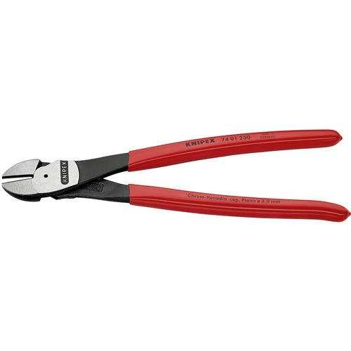 Knipex 74 01 250 side-cutting pliers (red)