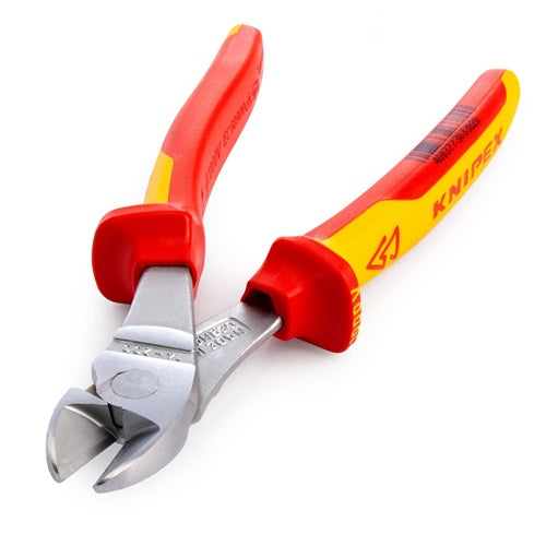 Knipex 74 06 200 VDE side cutters, 200 mm, red/yellow