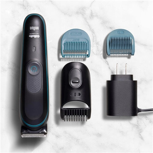 Strižnik las Gillete Intimate Trimmer i5, črna/modra