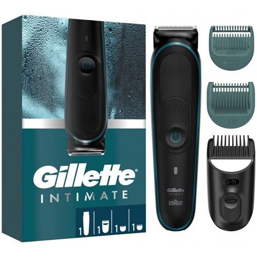 Strižnik las Gillete Intimate Trimmer i5, črna/modra